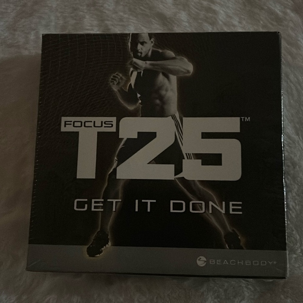 T25 Get it done work out DVD.